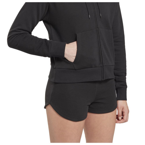 Reebok Γυναικεία ζακέτα Identity Small Logo French Terry Full-Zip Hoodie Reebok Γυναικεία ζακέτα Identity Small Logo French Terry Full-Zip Hoodie